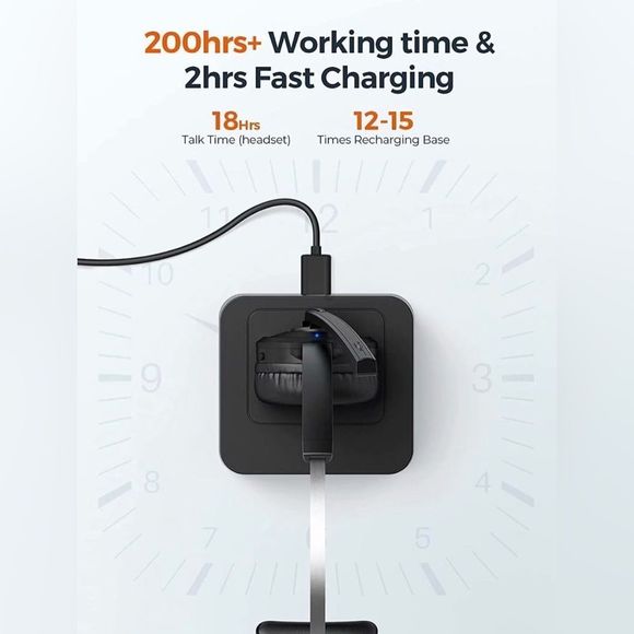 Mpow M5 Pro Bluetooth Headset with Microphone New In Box - Picture 4 of 5